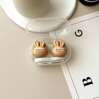 Mini soft contact lens kit PP-X58熊兔头五角爱心
