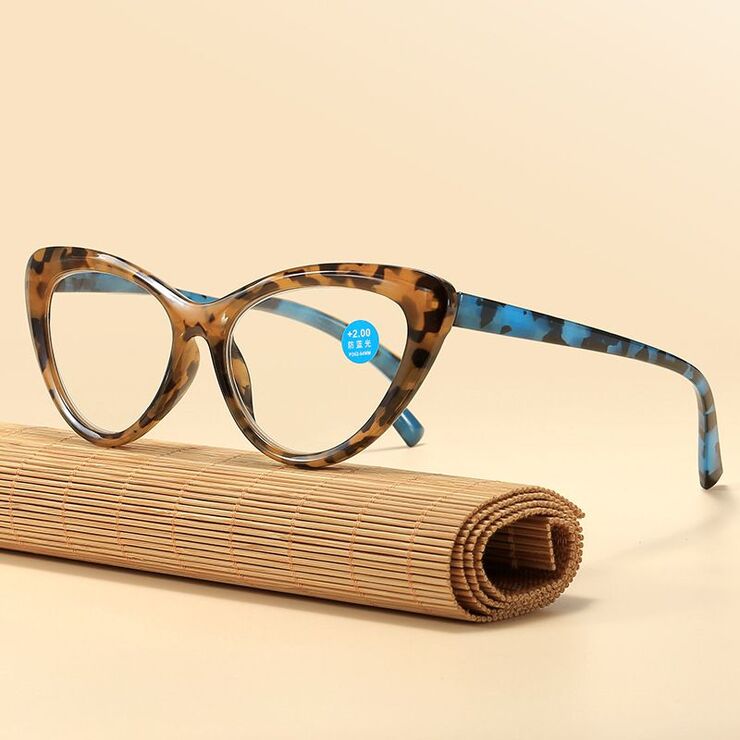 Очки пластиковые для чтения, с защитой Blue ray cut, диоптрии от 0.00 до +4.00, РМЦ=62-64, KY2000