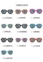 Polarized silicone sunglasses with UV400 protection for kids T11022