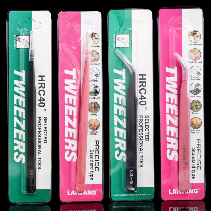 Пинцет из нержавеющей стали, 2 типа GJ0004