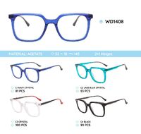 Plastic acetate eyeglasses frame for women WD1408
