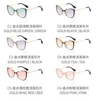 Metal sunglasses with UV400 protection 9713-2-GT