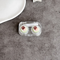 Mini soft contact lens kit W806透明蛋糕