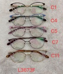 Metal frames for glasses L3673F