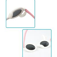 Polarized silicone sunglasses with UV400 protection for kids T11109