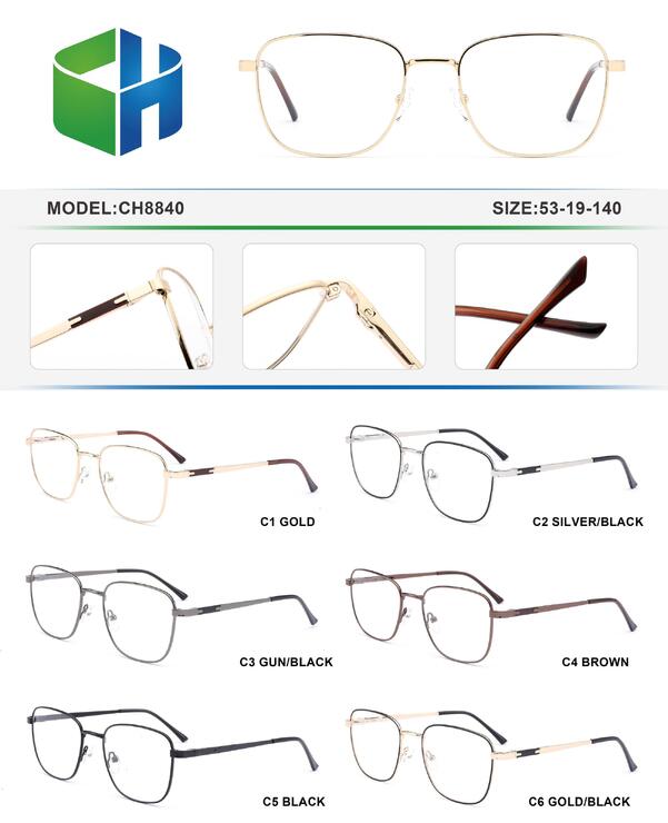 Оправа металлическая мужская с флексом CH8840-DA