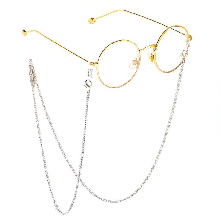 Metal non-slip chain, with sheet, for glasses and masks GL287-2