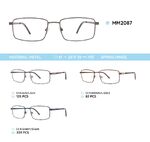 Metal men's frame for glasses MM2087