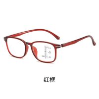 Plastic TR90 glasses for reading, multifocal, with Blue ray cut protection, diopters from +1.00 to +4.00, RMC=62-64, KY008-3多焦点