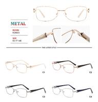 Metal frames for glasses with spring hinges Big City RD9001