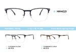 Оправа для очков металлическая мужская полуободковая MM4021