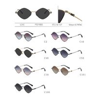 Polarized metal sunglasses for women Leke PS31883
