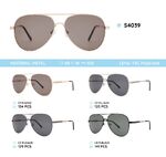 Metal frame polarized sunglasses S4039