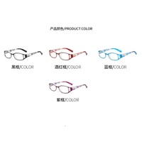 Plastic eyeglasses for reading KY018 Blue ray cut, diopters from 0.00 to +4.00, PD62-64