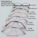 Оправа металлическая ультратонкая женская с флексом Wilibolo G95-290
