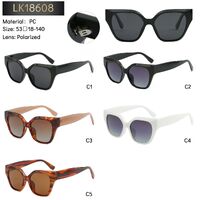 Polarized plastic sunglasses Leke L18608