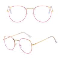 Metal eyeglasses for reading V6004, diopterы from 0.50 to -6.00, not centered 