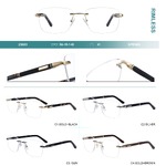 Оправа металлическая безободковая с флексом Big City 25603