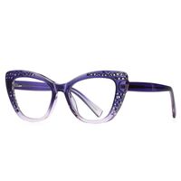 Plastic TR90 frames for glasses with Blue Ray Cut protection and flex hinges FOCUS FCS2183