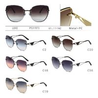 Polarized metal sunglasses for women Leke PS31973