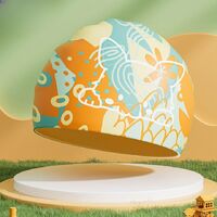 Шапочка для плавания силиконовая водонепроницаемая детская GJ003-YU