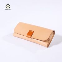 Genuine leather glasses case BR5049