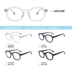 Plastic acetate eyeglasses frame WD1570P