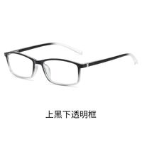 Photochromic plastic TR90 glasses for reading with protection Blue Cut, diopters from +0.50 to +4.00, KY2821变色老花
