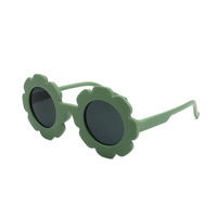 Polarized silicone sunglasses with UV400 protection for kids T11066