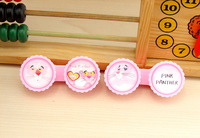 Mini set with contact lens cases XF031, 4pcs
