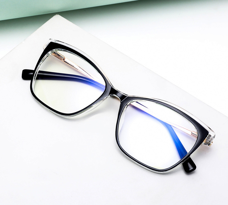 Plastic frames for glasses TR90+CA material (flex hinges) FOCUS FCS2035