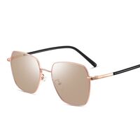 Очки металлические фотохромные с защитой от синего света 9651-GT