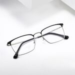Metal glasses with blue light and UV protection 9662-2-GT