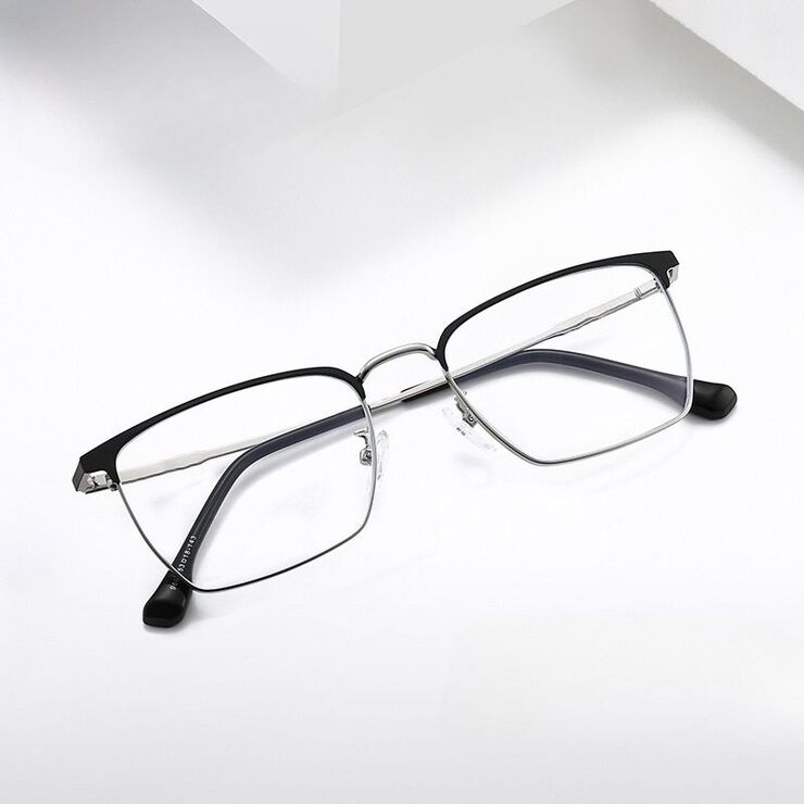 Metal glasses with blue light and UV protection 9662-2-GT