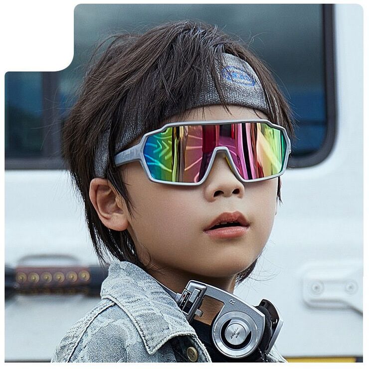 Polarized silicone sunglasses with UV400 protection for kids DT52001-OU