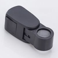 Folding magnifier 600111-XX, dimensions: ⌀20 mm, magnification: 10Х