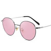 Очки металлические фотохромные с защитой от синего света 9611-2-GT