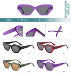 Поляризационные солнцезащитные пластиковые очки из материала ацетат Big City HS2852