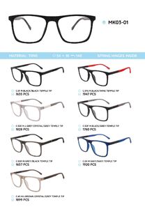 Оправа пластиковая из материала TR-90 MK03-01