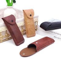 Glasses belt case with button R-5