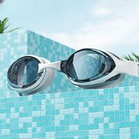 Swimming waterproof anti-fog goggles, diopters from -2.00 to -6.00, 7003-YU