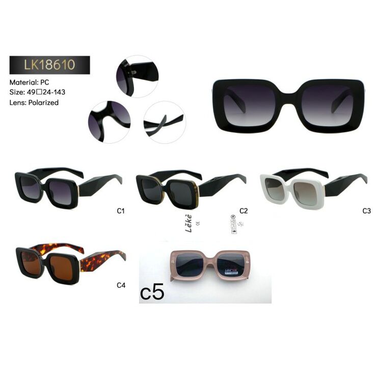 Polarized plastic sunglasses Leke L18610