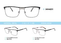 Metal men's frames for glasses MM4011