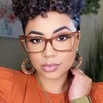 Plastic glasses with blue light protection for women 5191-5307-PN