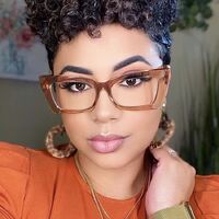 Plastic glasses with blue light protection for women 5191-5307-PN