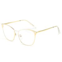 Metal glasses with blue light and UV protection 9717-GT