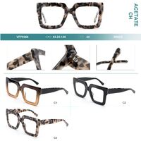 Plastic frames for glasses, thick acetate Big City VFP0306
