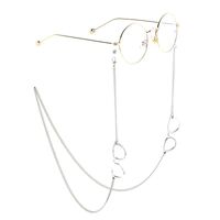 Metal non-slip chain, with glasses, for glasses and masks GL037-2