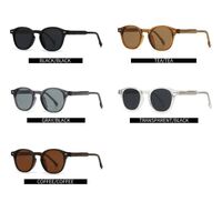 Plastic round polarized sunglasses Elit 10045-EL