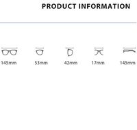 Металлические очки с защитой от синего света Blue Block FENQI F9686